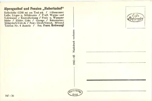 Alpenhotel Hubertushof, Sollerhöhe -375252