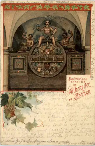 Bremen - Bachusfass im Rathskeller -477770