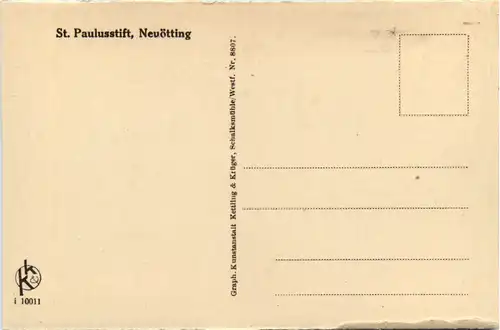 Neuötting, St. Paulusstift, Vorderansicht -374958