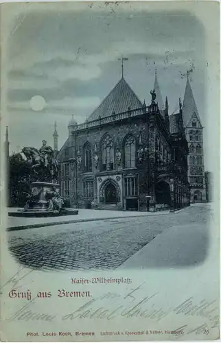 Bremen, Kaiser-Wilhelmplatz, -376346