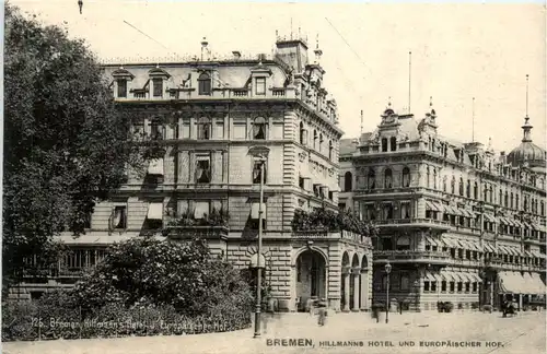 Bremen, Hillmanns Hotel und Europäischer Hof -376366