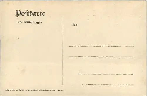 Kloster Reisach mit Spitzstein, Oberaudorf -375516