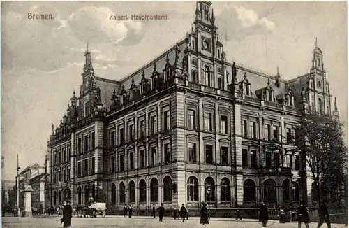 Bremen, kaiserl. Hauptpostamt -375782