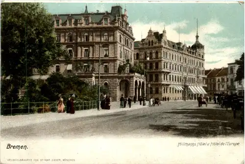 Bremen, Hillmanns Hotel und Hotel de´l Europe -376406