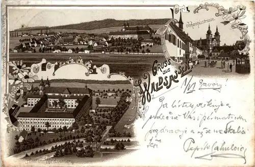 Gruss aus Waldsassen - Litho -91364