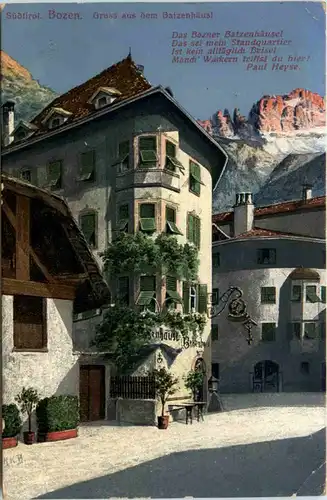 Bozen - Gruss aus dem Batzenhäusl -476526