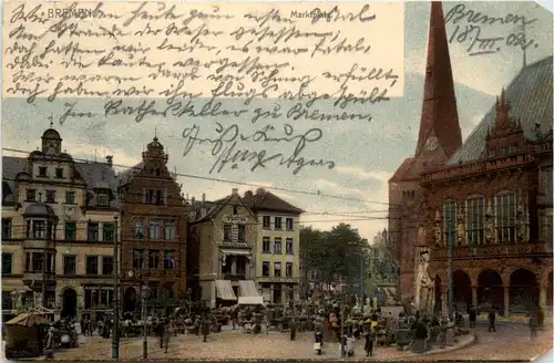 Bremen, Marktplatz -375636