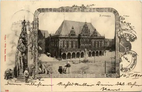 Bremen, Rathaus -376546