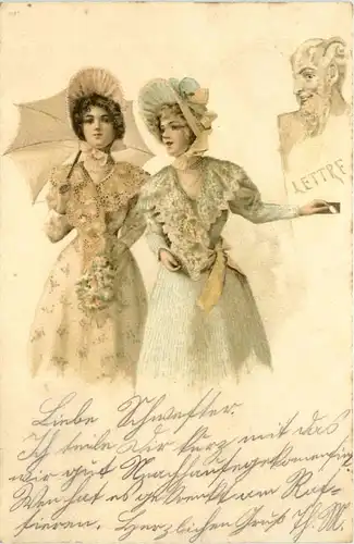 Frauen mit Schirm -91464