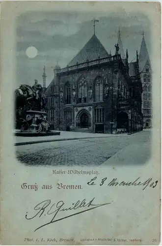 Bremen, Kaiser Wilhelmsplatz -375676
