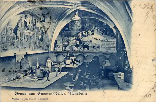 Flensburg, Gruss aus Gnomen-Keller -376122