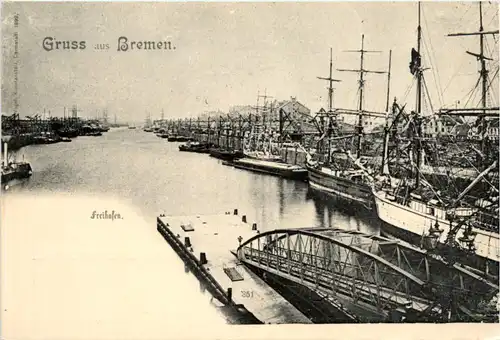 Bremen, Freihafen -375664