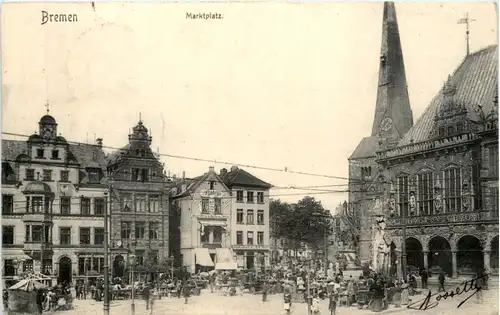 Bremen, Marktplatz -375916