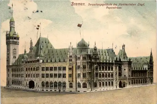 Bremen, Verwaltungsgebäude der Norddeutschen Lloyd -375824