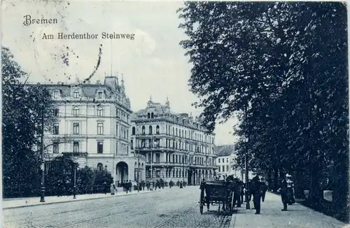 Bremen, Am herdentor Steinweg -376422