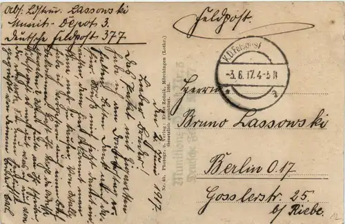 Mörchingen - Neustadt und Altstadt - Feldpost -477086