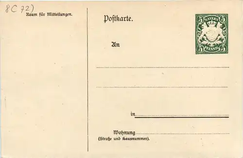 Jubiläums Ausstellung Nürnberg 1906 - Privatganzsache -91960