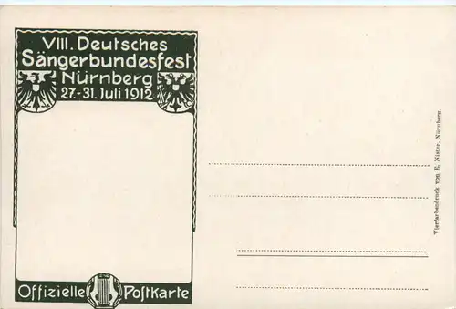 Nürnberg -Sängerbundesfest 1912 -92020