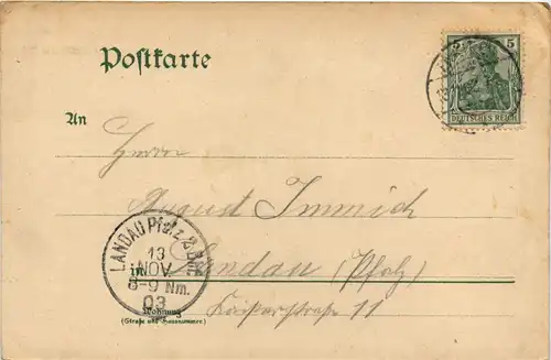 Jahrmarkt - Litho -92118