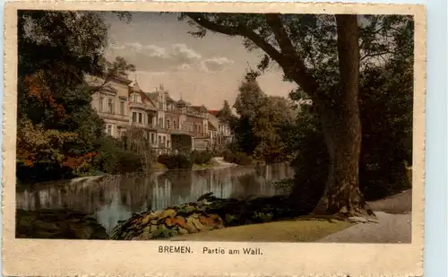 Bremen, Partie am Wall -376622