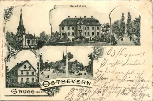 Gruss aus Ostbevern - Litho -92138