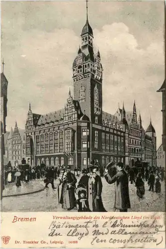 Bremen, Verwaltungsgebäude der Norddeutschen Lloyd -375818