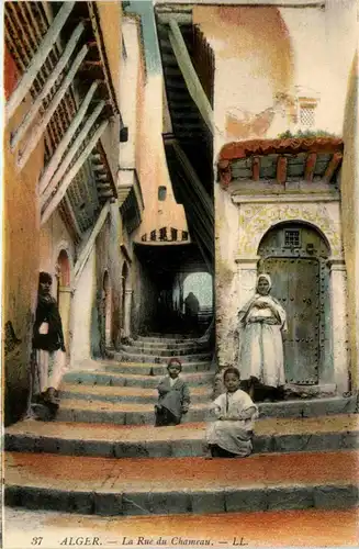 Alger - La Rue du Chaeau -441788