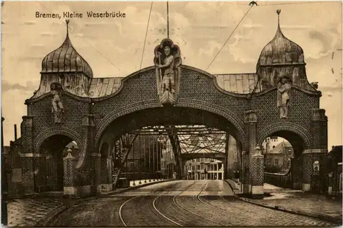 Bremen, Kleine Weserbrücke -376376