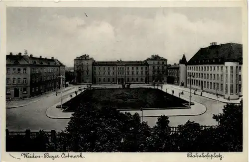 Weiden, Bahnhofsplatz -376184