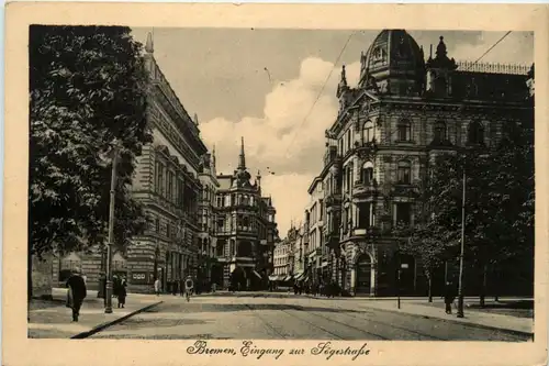 Bremen, Eingang zur Sögestrasse -376416