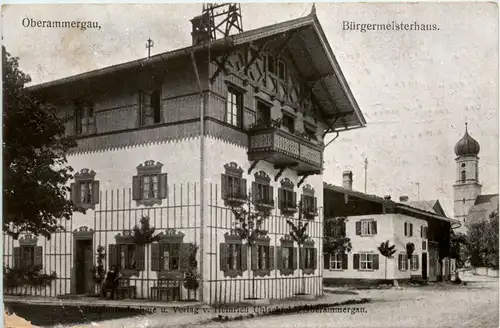 Oberammergau - Bürgermeisterhaus -92354