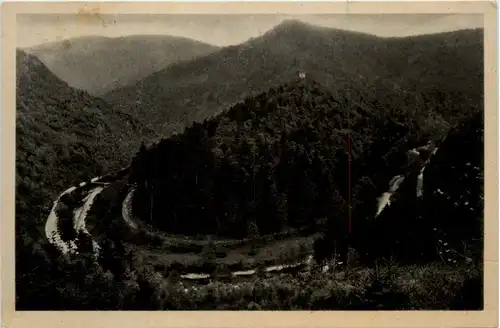 Karusselbogen mit Jagdturm Eberstein im Schwarzatal -377564