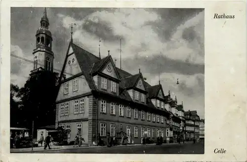 Celle - Rathaus - Feldpost Nebel Ersatz Abteilung 3. Reich -92806