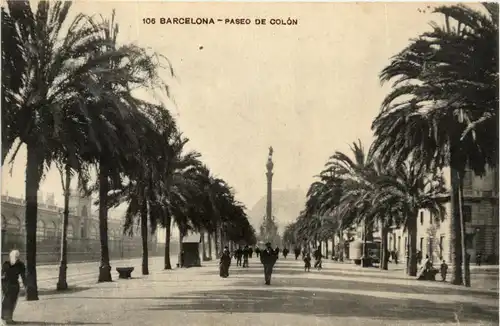 Barcelona - Paseo de Colon -442422