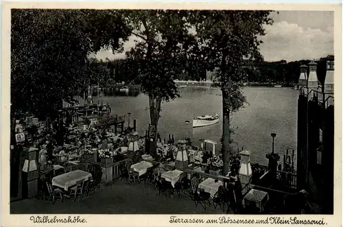 Berlin, Wilhelmshöhe, Terrassen am Stössensee -376814