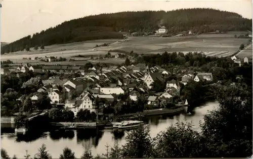 Am Stausee der Bleiloch-Saaletalsperre, Saalburg -377482