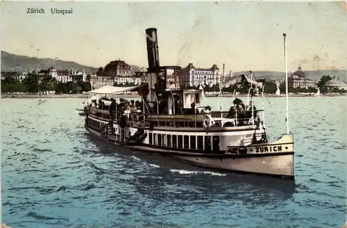 Zürich, Utoquai -375214