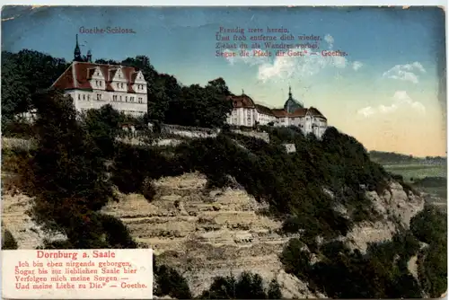 Dornburg a. Saale, Goethe Schloss -377240