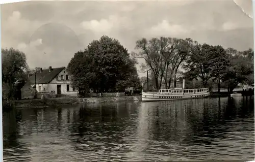 Plaue bei Brandenburg/Havel, Plauer Schleuse mit Restaurant seeblick -376670