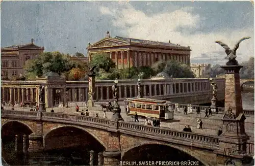 Berlin, Kaiser-Friedrich-Brücke -376952