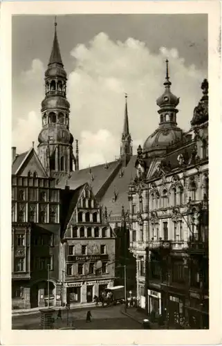 Zwickau i. Sa., Hauptmarkt mit Dom -377198