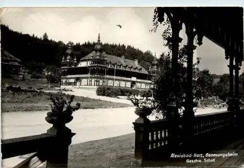 Alexisbad/Harz, Genesungsheim Geschw. Scholl -378112