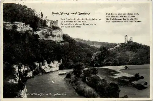 Rudelsburg und Burg Saaleck -377678