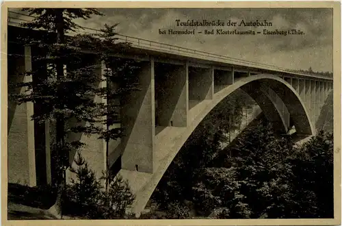 Teufelstalbrücke bei Hermsorf -377256