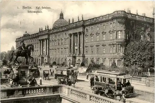 Berlin, Königl. Schloss, Schlossplatz -376988