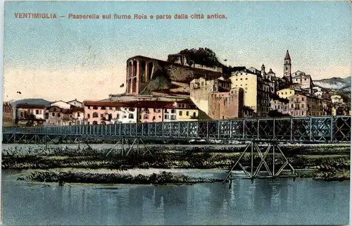Ventimiglia - Passerella sui fiume Roia -93454