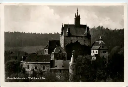 Burg Kriebstein b. Waldheim i. Sa. -377150