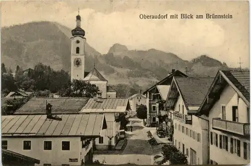 Oberaudorf, mit Blick am Brünnstein -375554