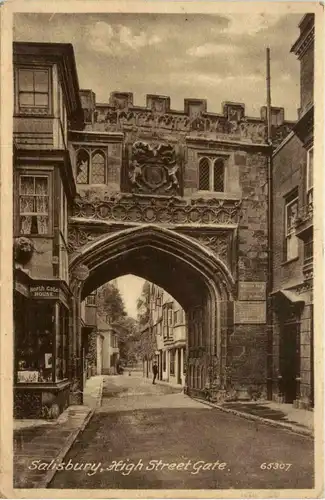 Salisbury - High Street Gate -442982