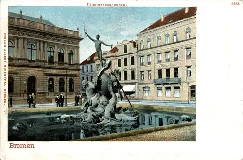 Bremen, Teichmannsbrunnen -375594